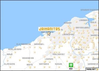 지도 jaimanitas 쿠바